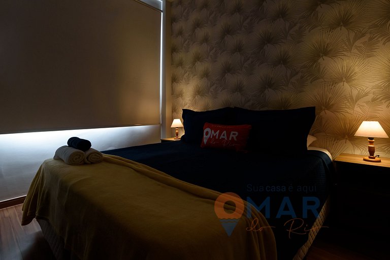 Apartamento decorado a 200m da Praia | NSC 782/407