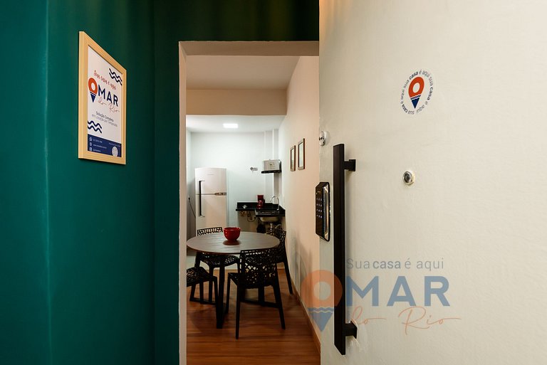 Apartamento decorado a 200m da Praia | NSC 782/407