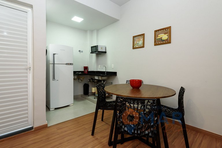 Apartamento decorado a 200m da Praia | NSC 782/407