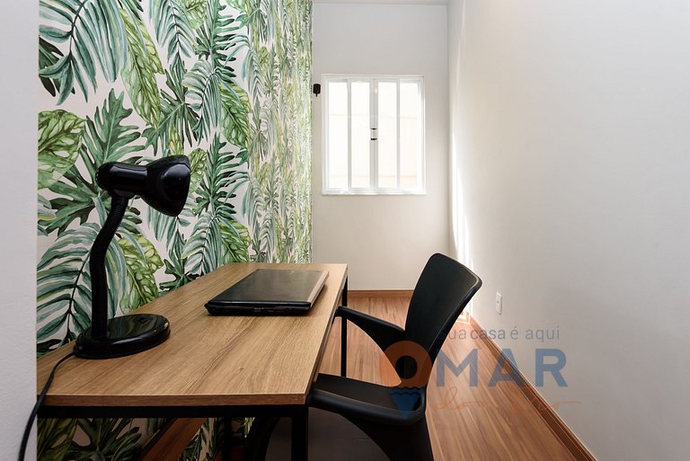 Apartamento decorado a 200m da Praia | NSC 782/407