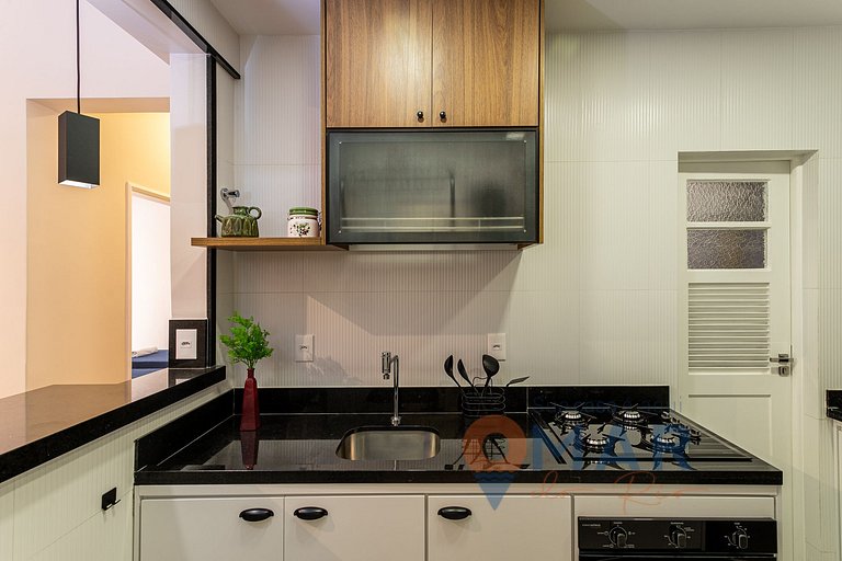 Apt c/ 3 cuartos a 50m de la playa de Copacabana | SQC12/301
