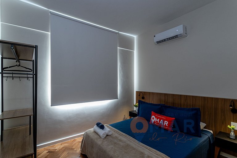 Apt c/ 3 cuartos a 50m de la playa de Copacabana | SQC12/301