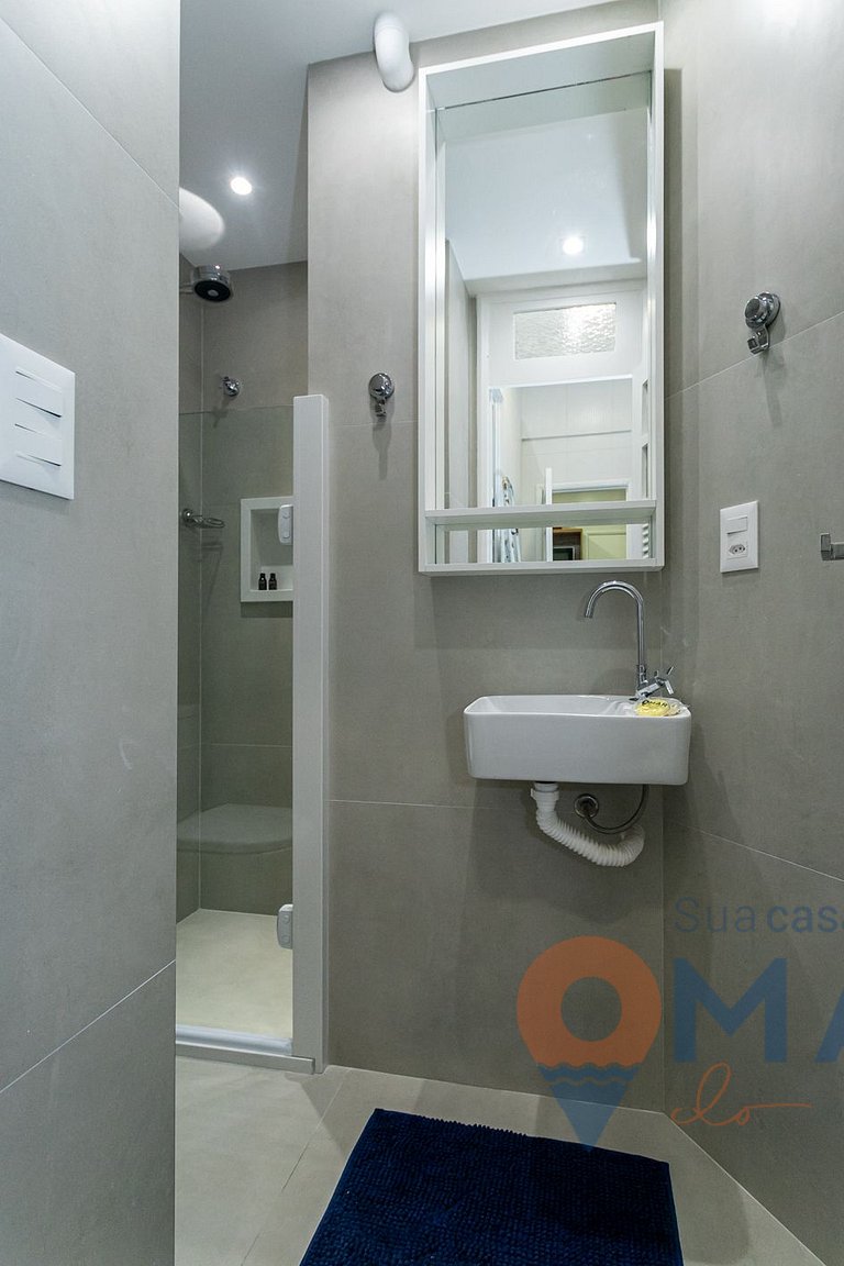Apt c/ 3 cuartos a 50m de la playa de Copacabana | SQC12/301