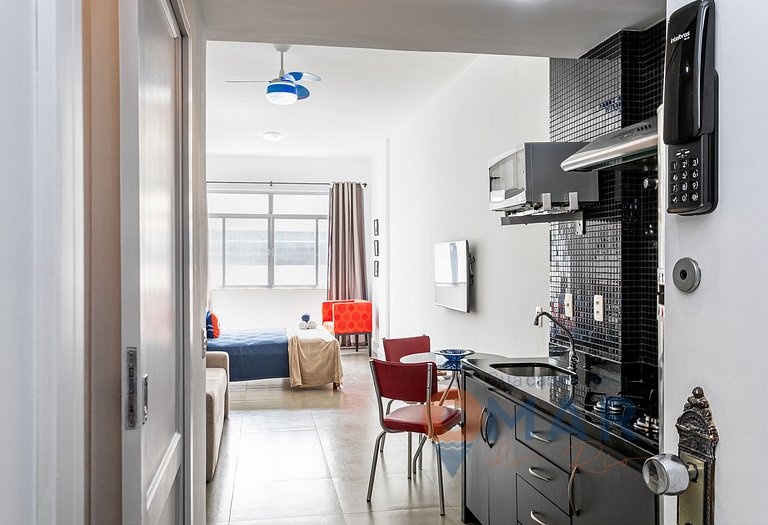 Studio a 120m da Praia de Copacabana | PJ 160/1103