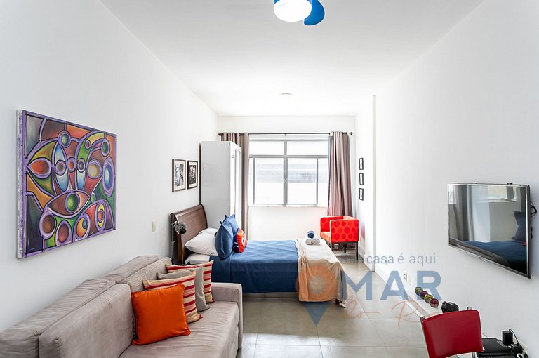 Estudio a 120 metros de la playa de Copacabana | PJ 160/1103