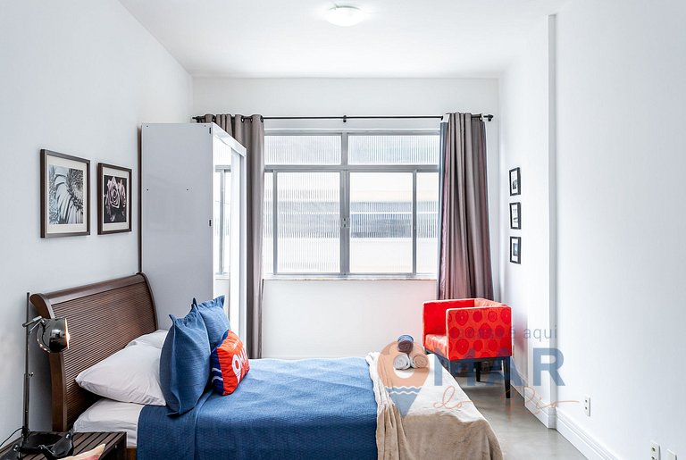 Studio a 120m da Praia de Copacabana | PJ 160/1103