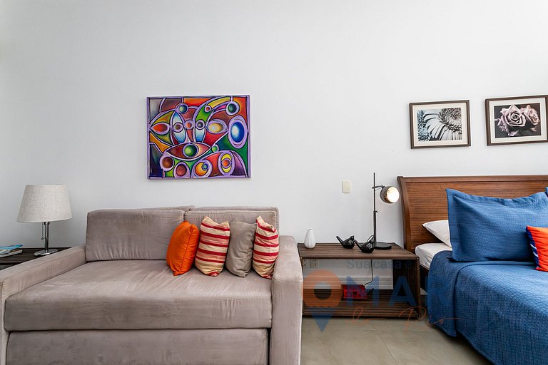 Estudio a 120 metros de la playa de Copacabana | PJ 160/1103