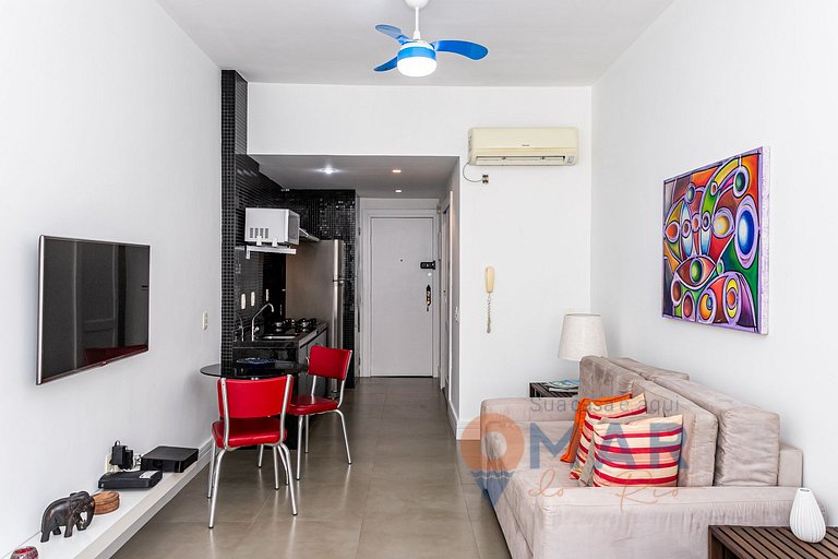 Studio a 120m da Praia de Copacabana | PJ 160/1103