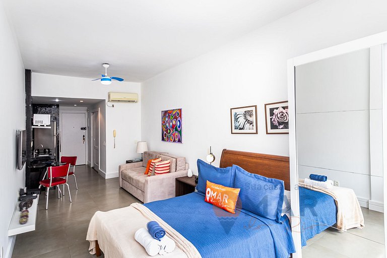 Studio a 120m da Praia de Copacabana | PJ 160/1103