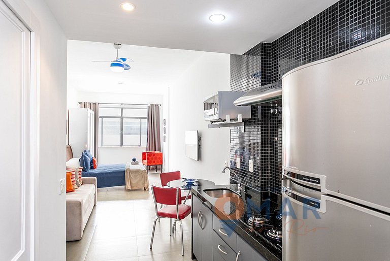 Studio a 120m da Praia de Copacabana | PJ 160/1103