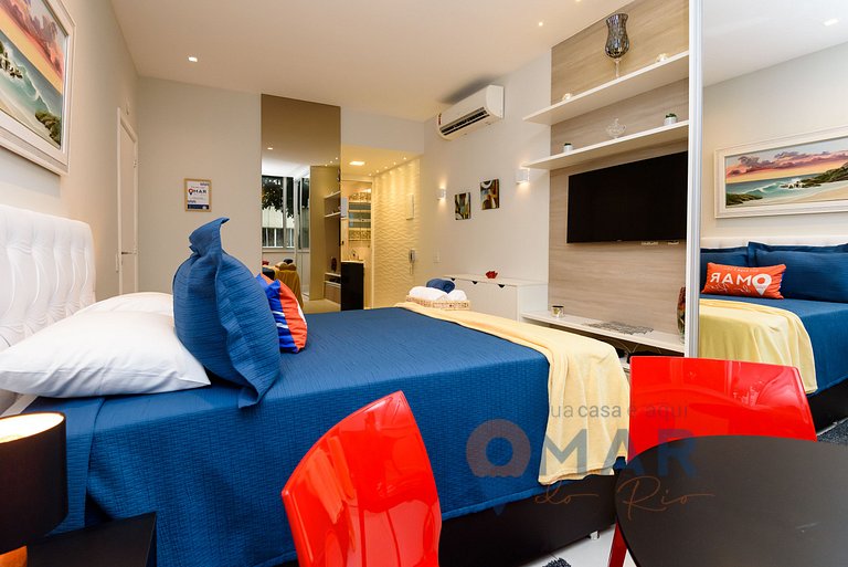 Studio moderno a 300m da Praia | RP 36/201