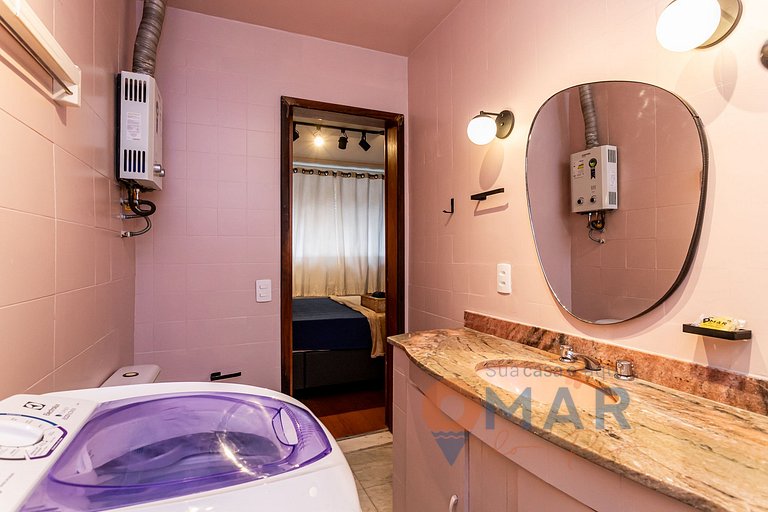Bedroom & Living Room 550m from Ipanema Beach | PFA58/804