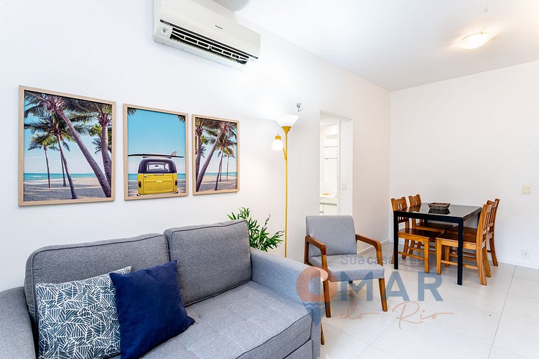 Apartamento c/ Garagem em Copacabana | SQC 238/707