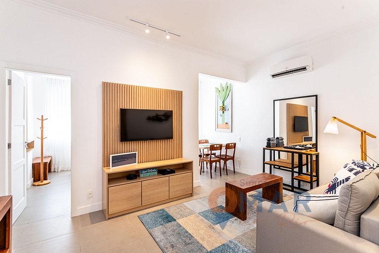 2 Quartos em Ipanema a 300m da Praia | VP 306/704