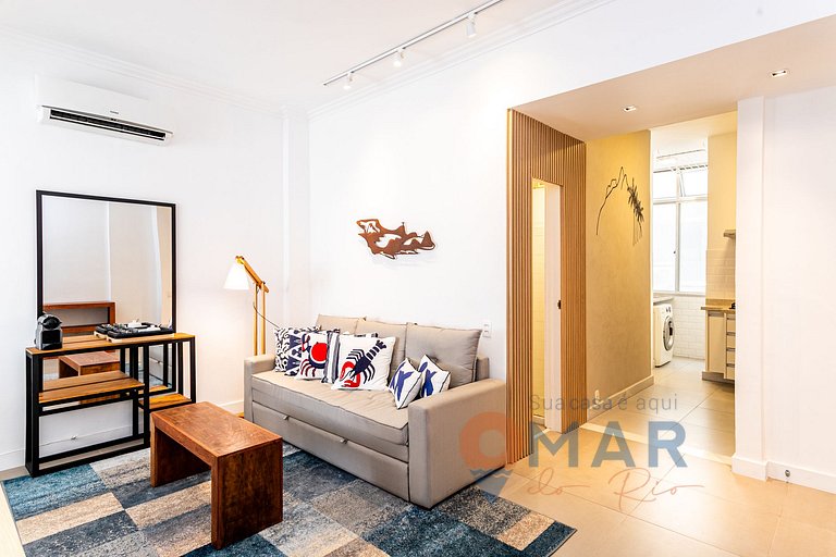 2 Quartos em Ipanema a 300m da Praia | VP 306/704