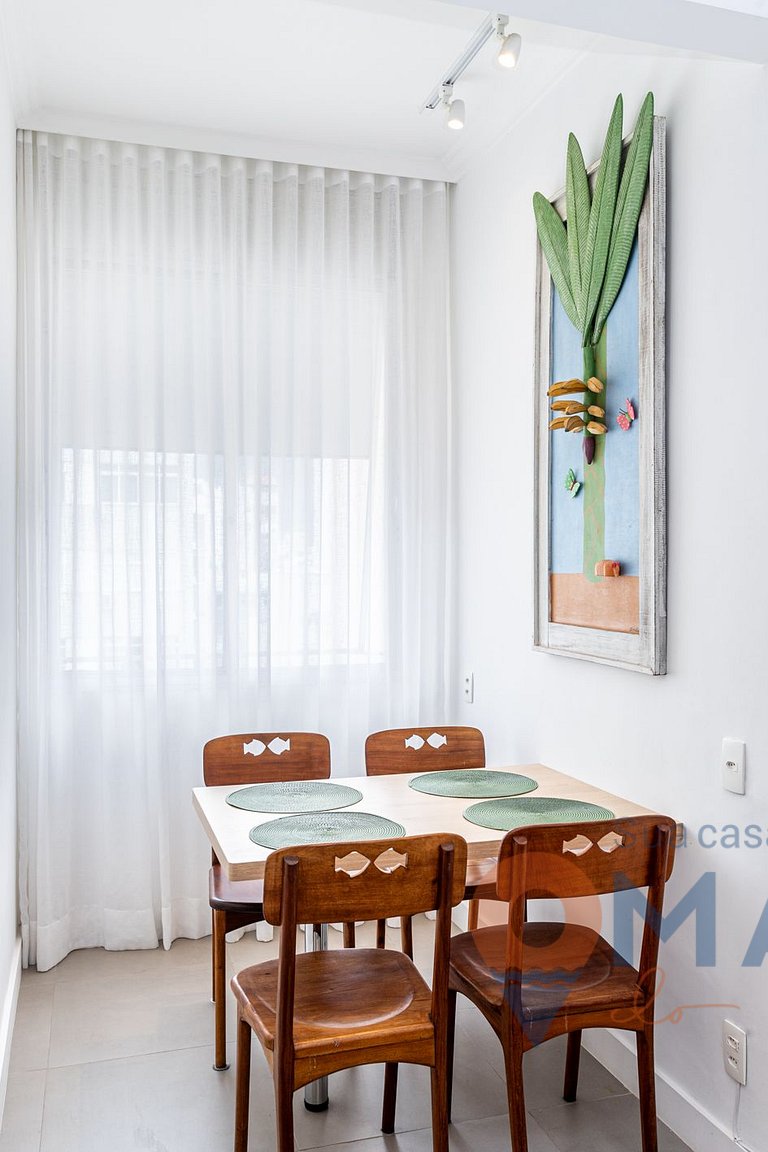 2 Quartos em Ipanema a 300m da Praia | VP 306/704