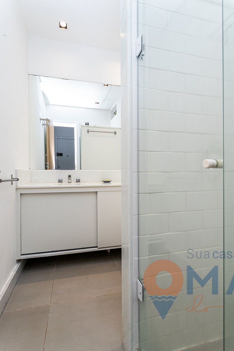 2 Quartos em Ipanema a 300m da Praia | VP 306/704