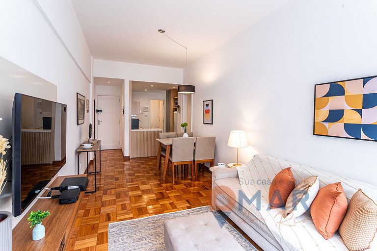 Apartamento Moderno a 300m da Praia | RPU 326/702
