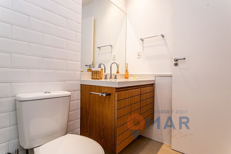 Apartamento Moderno a 300m da Praia | RPU 326/702