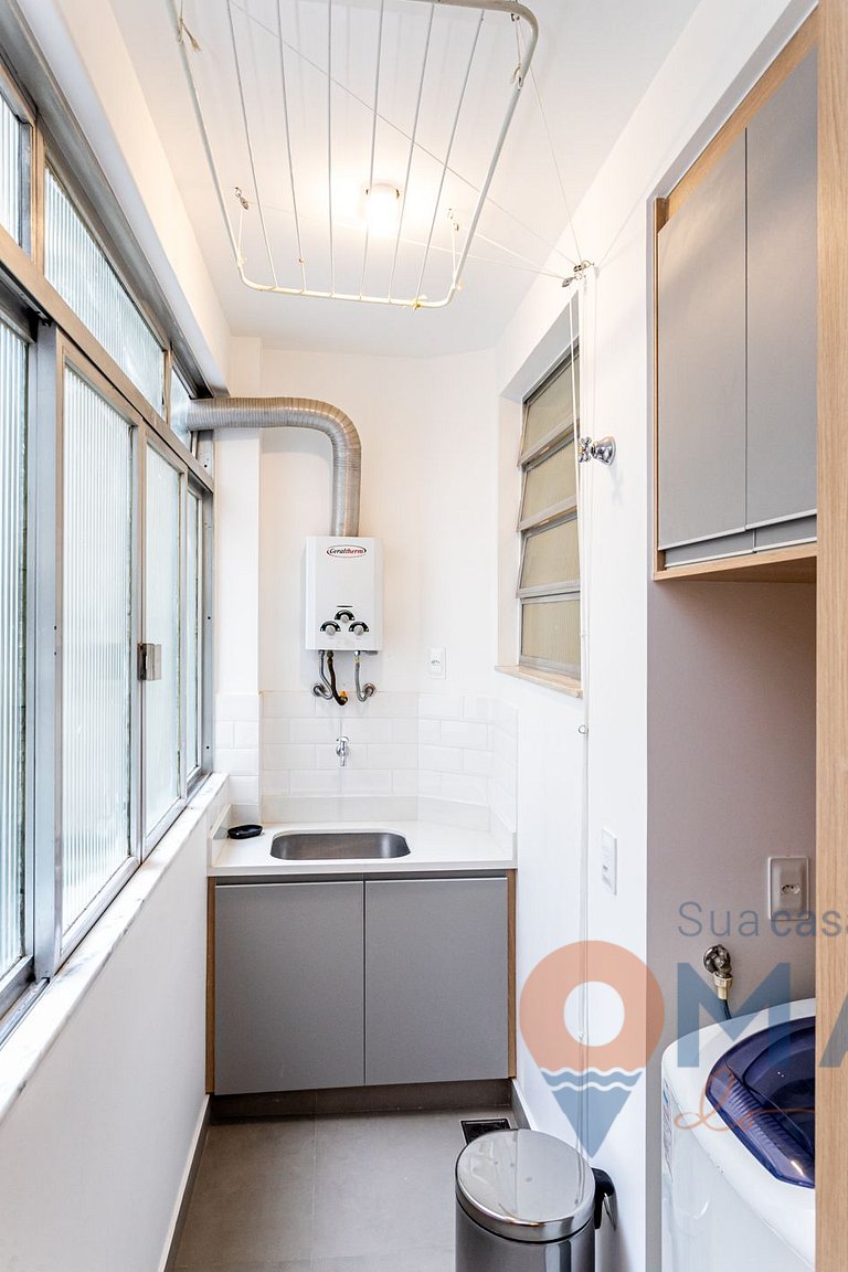 Apartamento Moderno a 300m da Praia | RPU 326/702