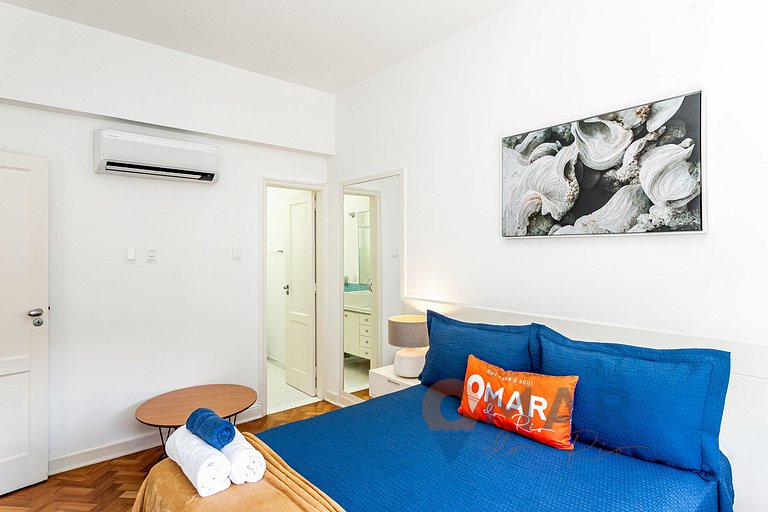 Quarto&Sala a 350m da Praia de Ipanema | VP145/802