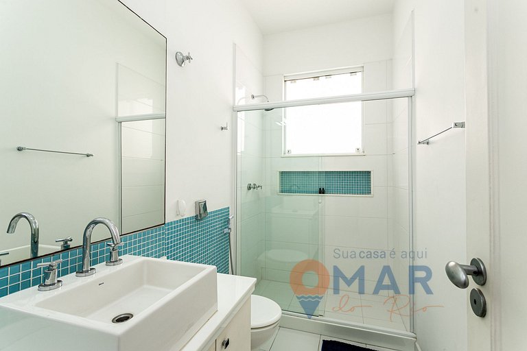 BDR&LivingRoom 350m from Ipanema Beach | VP145/802