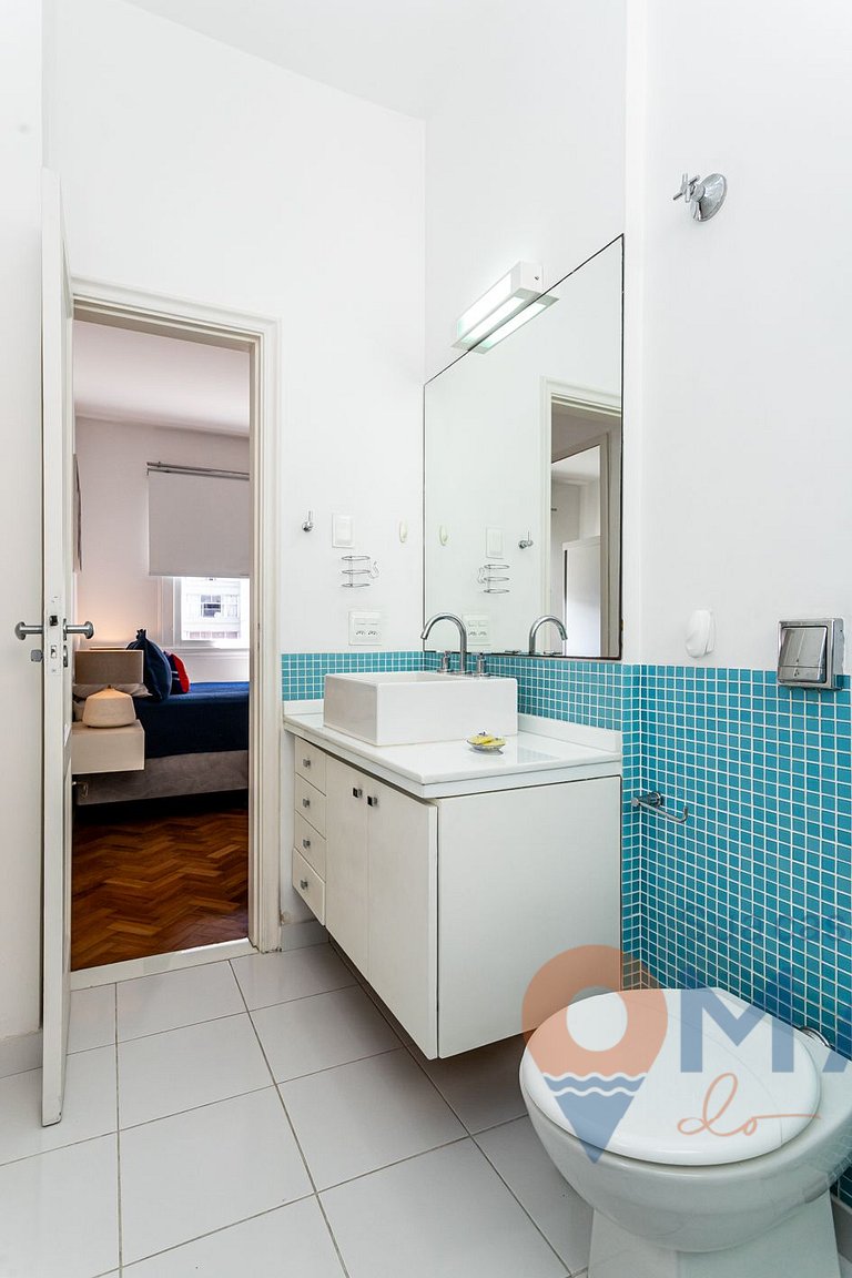 BDR&LivingRoom 350m from Ipanema Beach | VP145/802