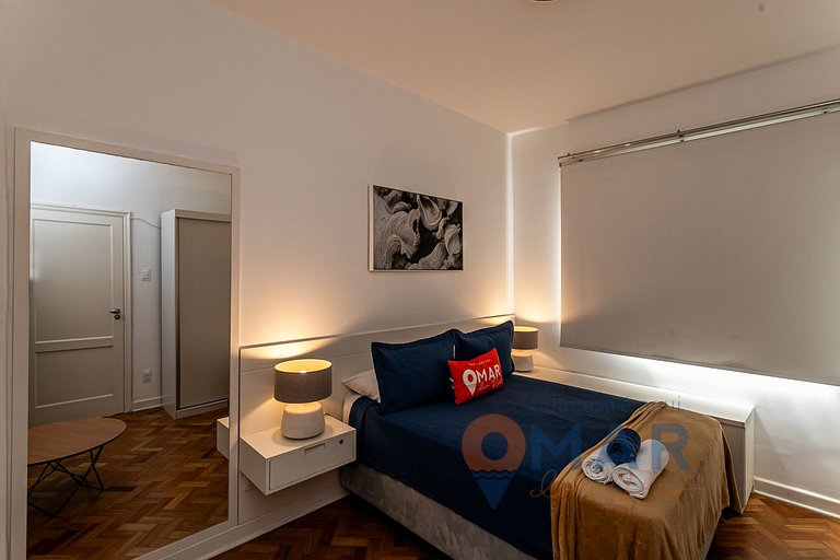 BDR&LivingRoom 350m from Ipanema Beach | VP145/802