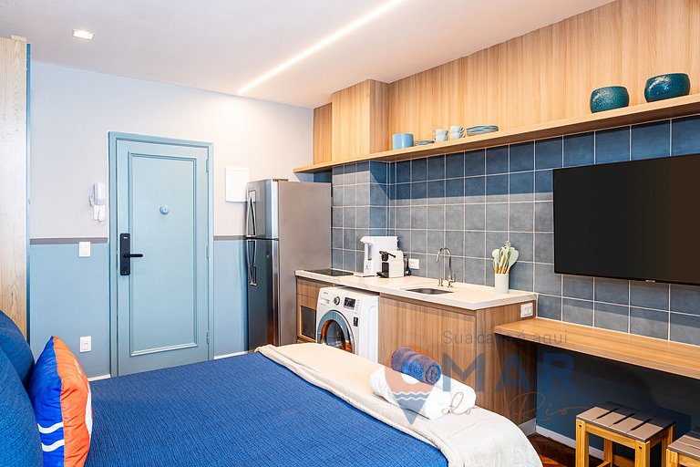 Modern Studio 260m from Leblon Beach | AE 88/505