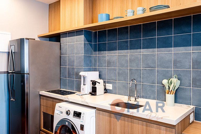 Estudio Moderno a 260m de la playa de Leblon | AE 88/505