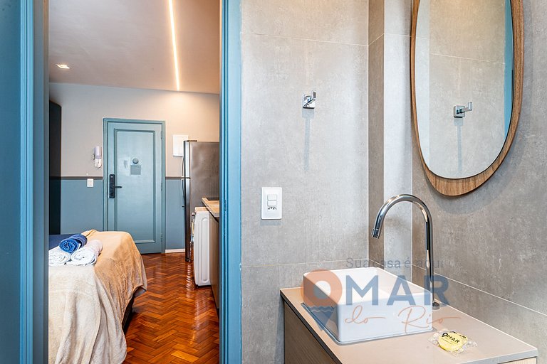 Estudio Moderno a 260m de la playa de Leblon | AE 88/505
