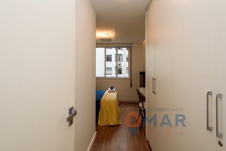 Quarto e Sala a 100m da Praia | BL 34/501
