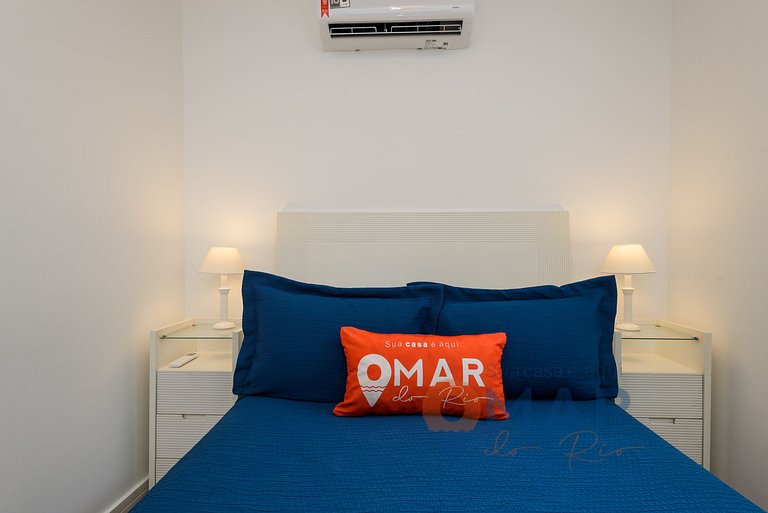 Quarto e Sala a 100m da Praia | BL 34/501