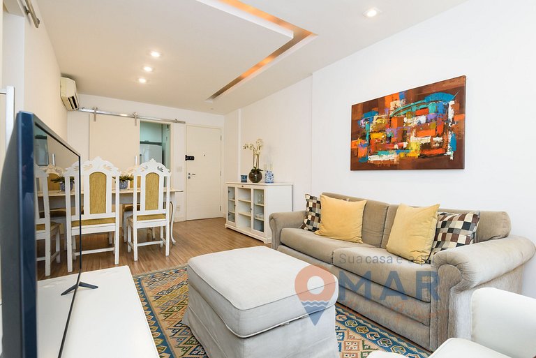 Quarto e Sala a 100m da Praia | BL 34/501