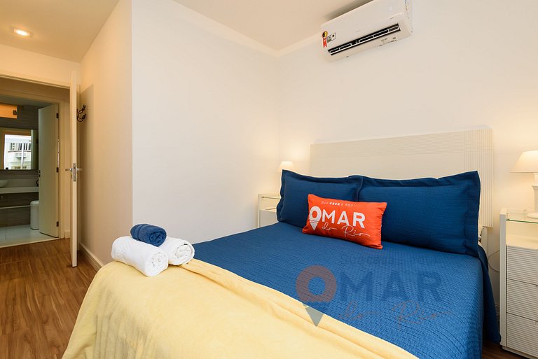 Quarto e Sala a 100m da Praia | BL 34/501