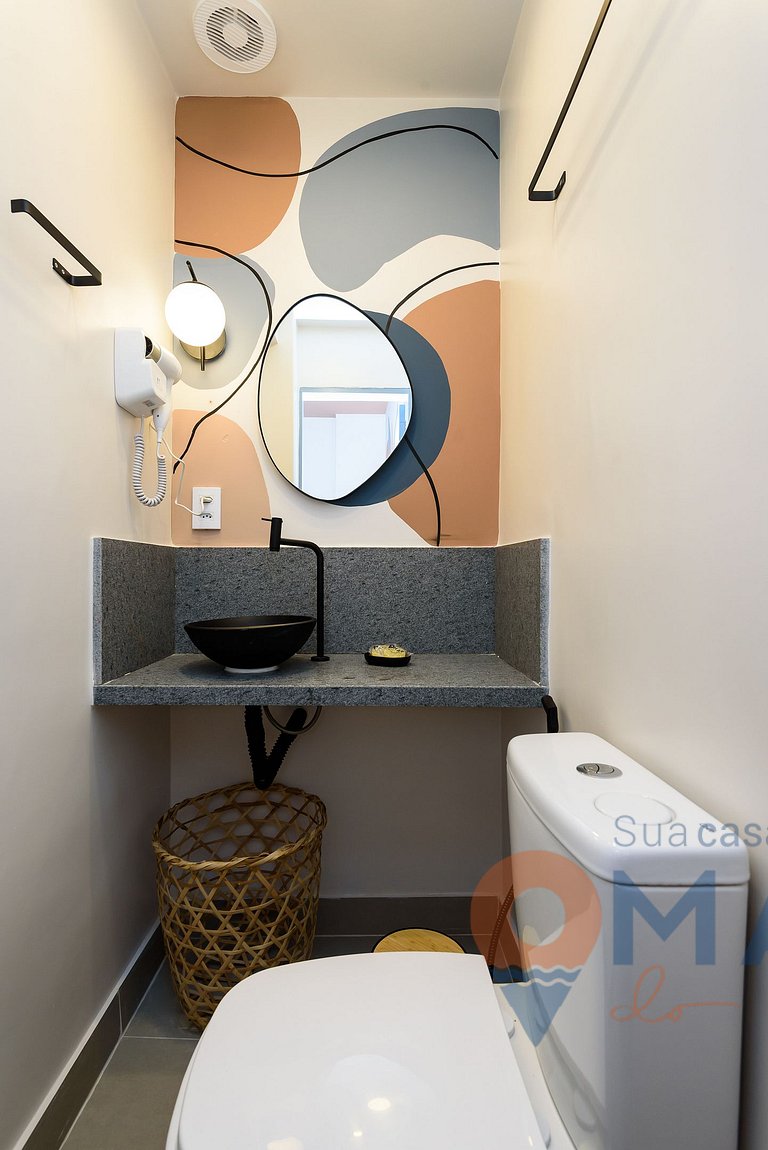 Mini Studio Moderno a 50m da Praia | AS 127/202B