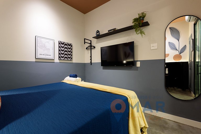 Mini Studio Moderno a 50m da Praia | AS 127/202B