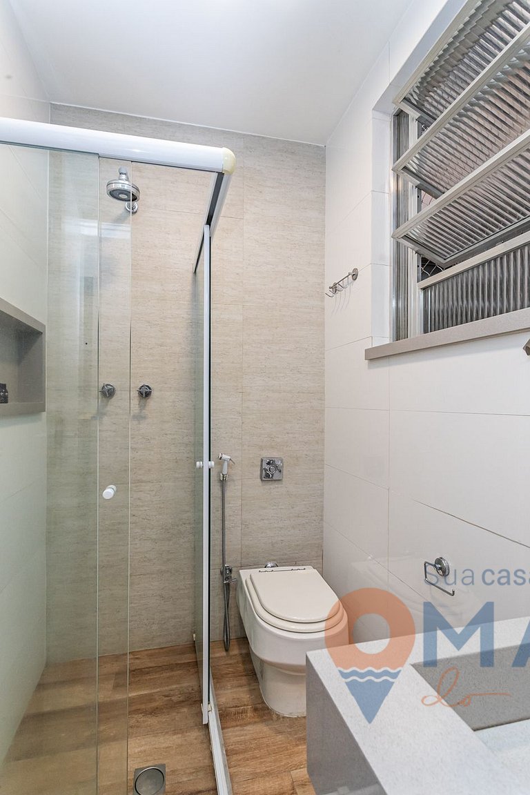 Moderno Dormitorio y Sala de Estar en Botafogo | BRI 55/503