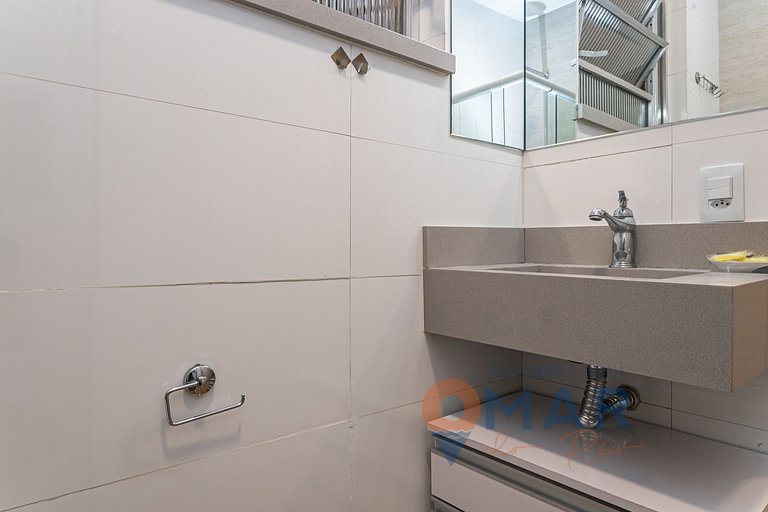 Moderno Qto&Sala em Botafogo | BRI 55/503