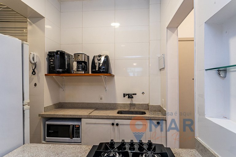 Moderno Dormitorio y Sala de Estar en Botafogo | BRI 55/503