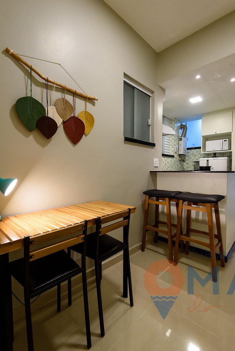 Estudio decorado a 400 metros de la playa | BL 124/504