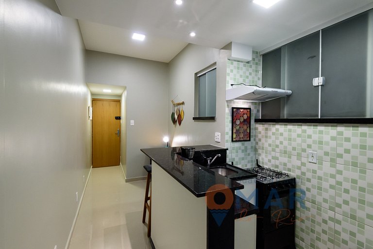 Estudio decorado a 400 metros de la playa | BL 124/504