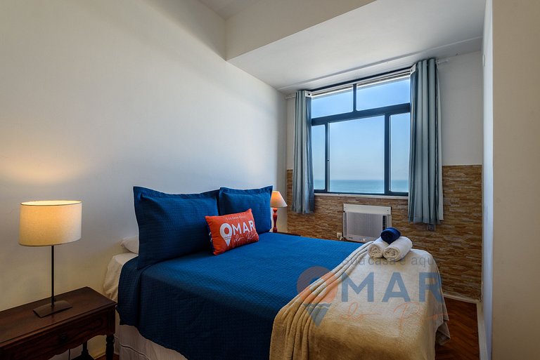 Apartamento 2Qts c/ Vista Mar em Copacabana | FDM 7/91