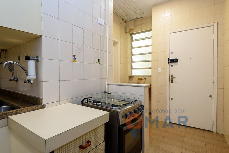 Apartamento 2Qts c/ Vista Mar em Copacabana | FDM 7/91