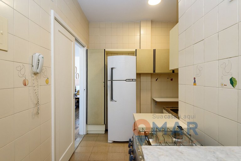 Apartamento 2Qts c/ Vista Mar em Copacabana | FDM 7/91