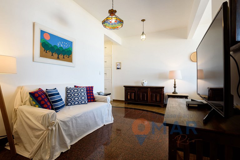 Apartamento 2Qts c/ Vista Mar em Copacabana | FDM 7/91