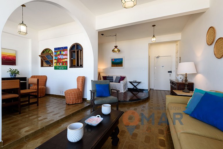 2-Bedroom Apartment w/ Sea View in Copacabana | FDM 7/91