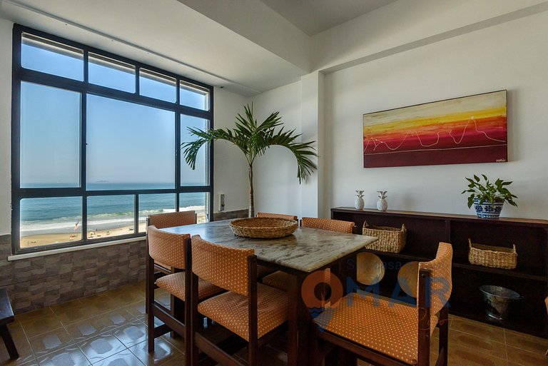 Apartamento 2Qts c/ Vista Mar em Copacabana | FDM 7/91