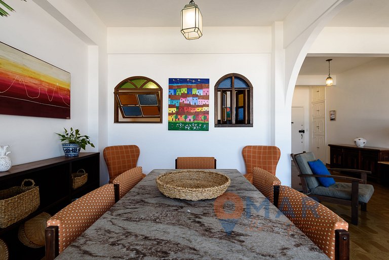 2-Bedroom Apartment w/ Sea View in Copacabana | FDM 7/91