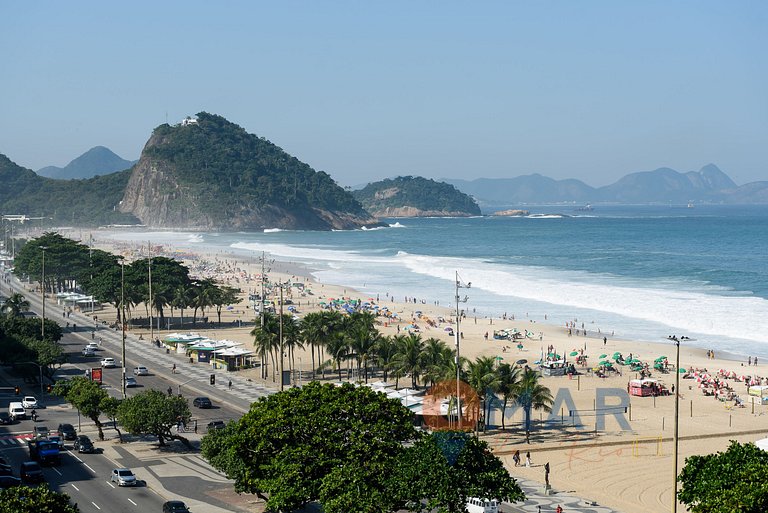 Apartamento 2Qts c/ Vista Mar em Copacabana | FDM 7/91